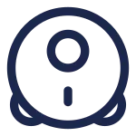 Smart Vacuum Cleaner SVG Icon